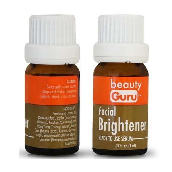 Beauty Guru Vitamin C All Natural Skin Brightening Serum W/Rose Hip Oil (8 ml) - Picture 2 of 6